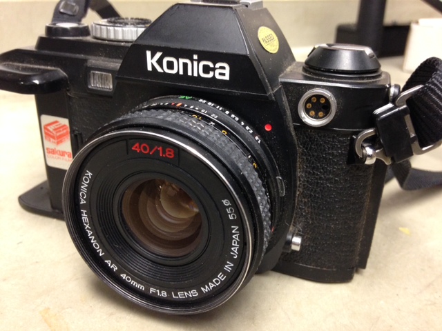 Konica FS-1 Camera, MVZ, July 9, 2014, by John Hickman.